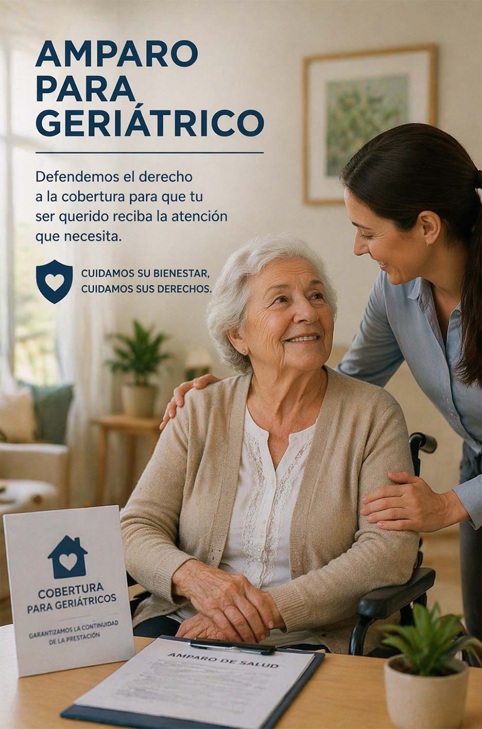 Amparos para geriátricos y hogares